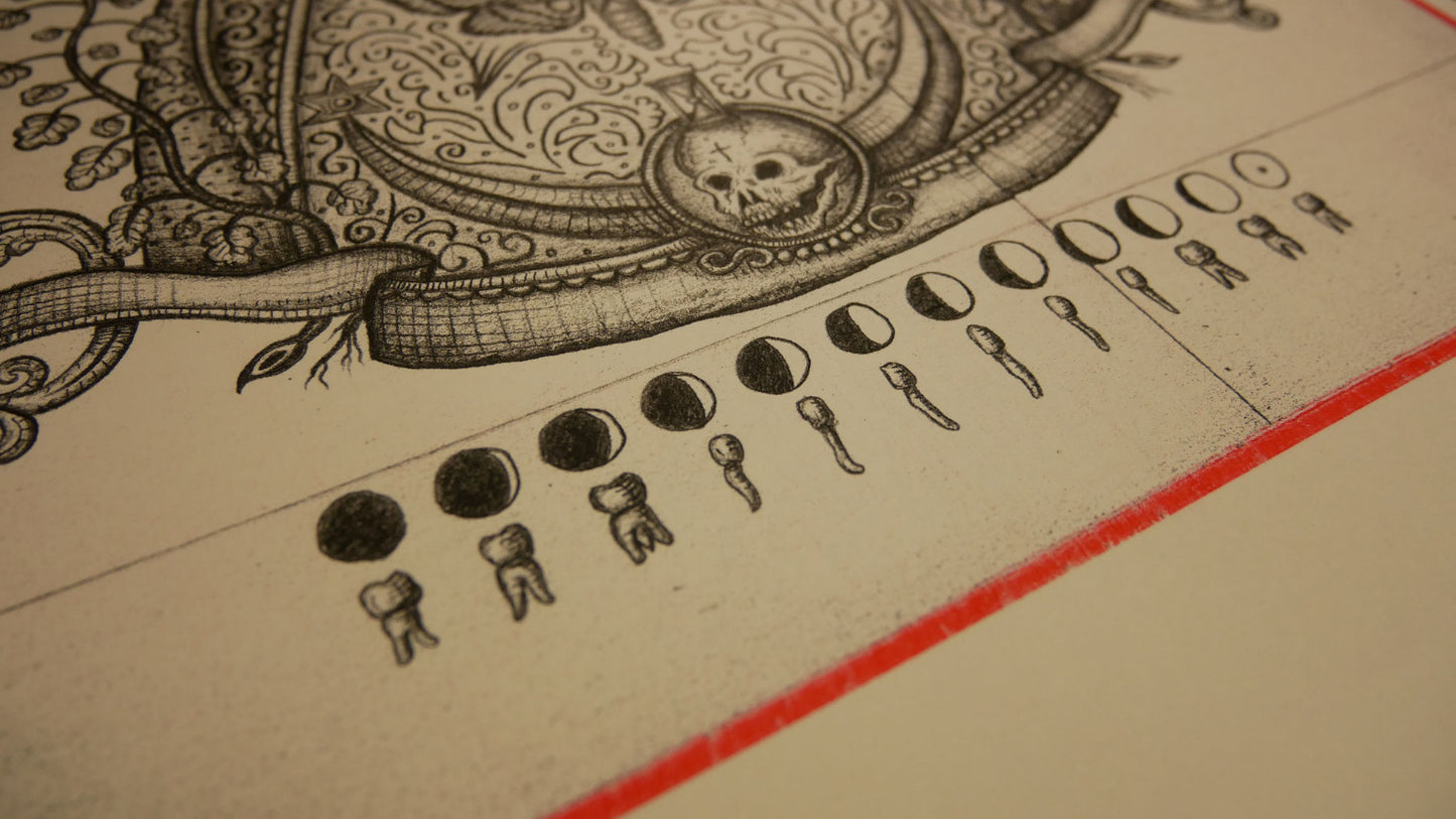 Blessed Virgin / Risographie de Daniel Martin Diaz