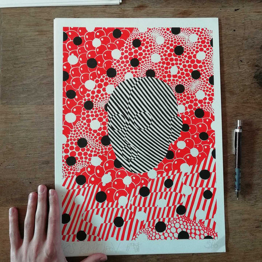 Allergic Hallucination / Risography by Boris Pramatarov