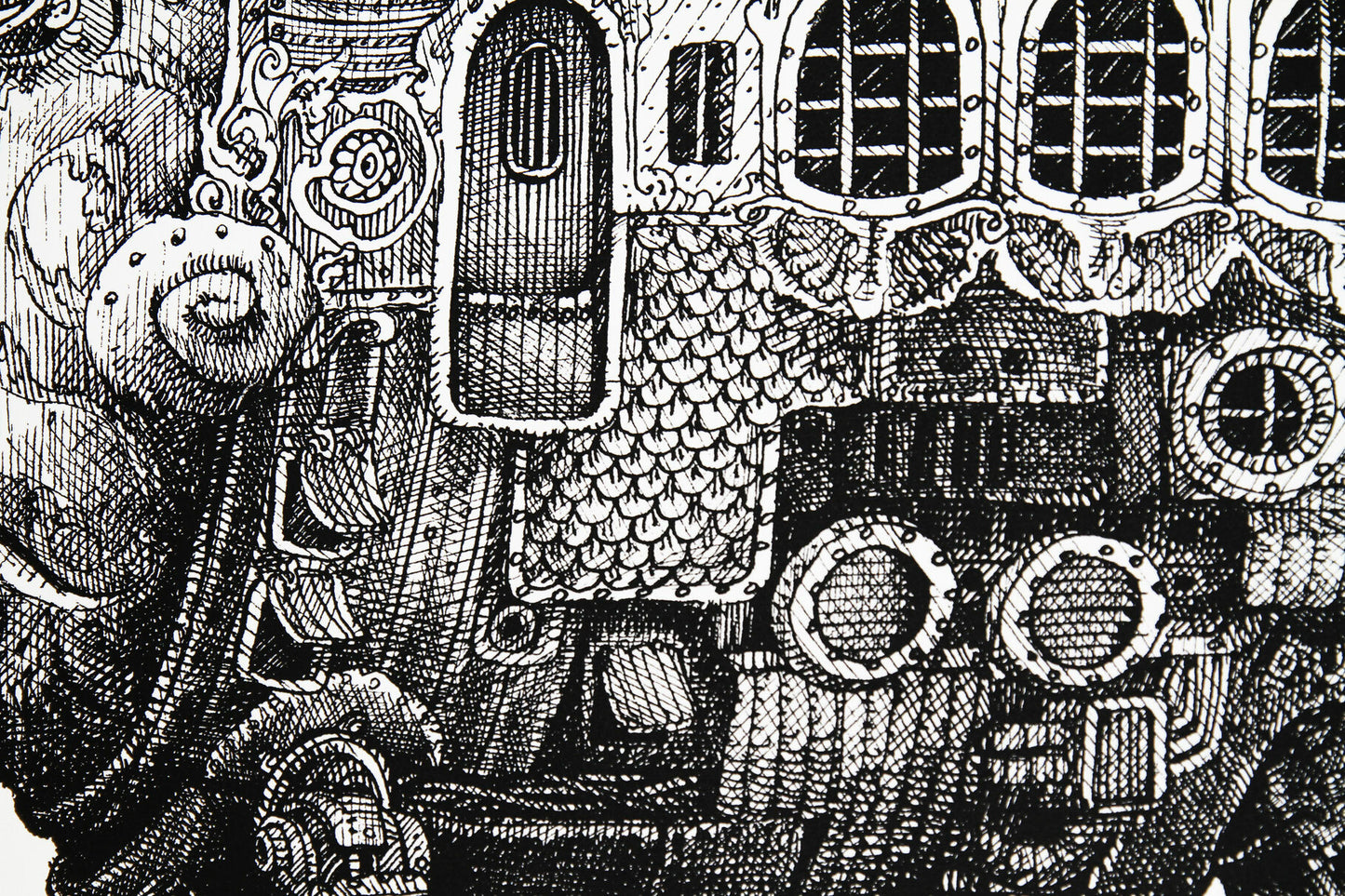 Fish Boat #1 / Nubian Screenprint