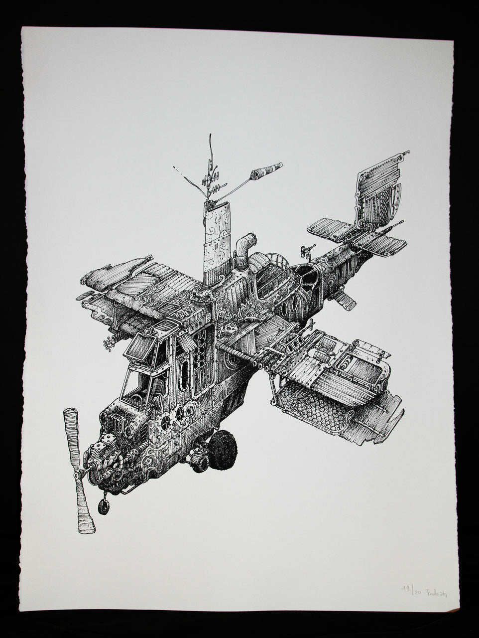 Airplane / Nubian Screenprint