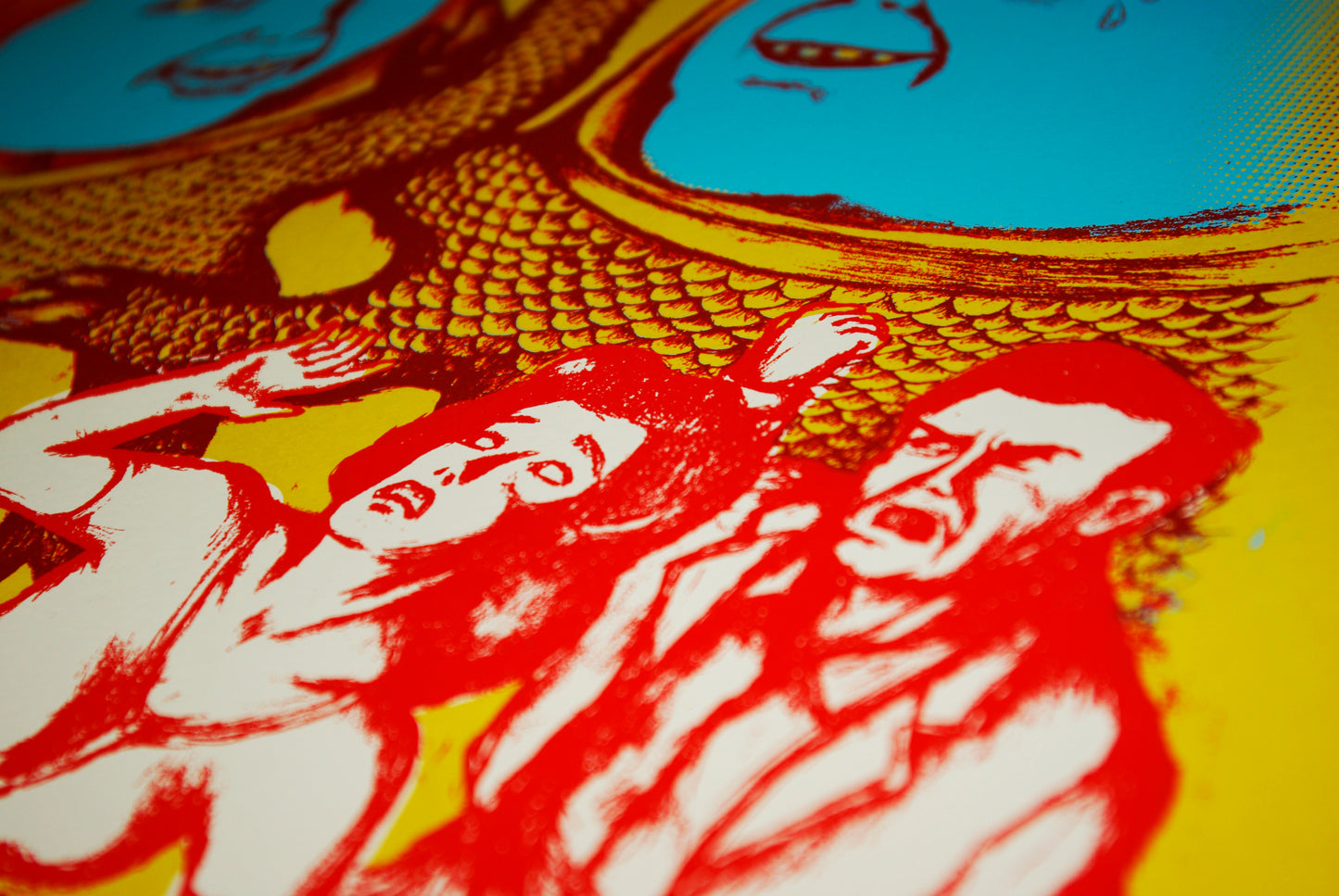They Came from Outerspace / Screenprint by Arnus
