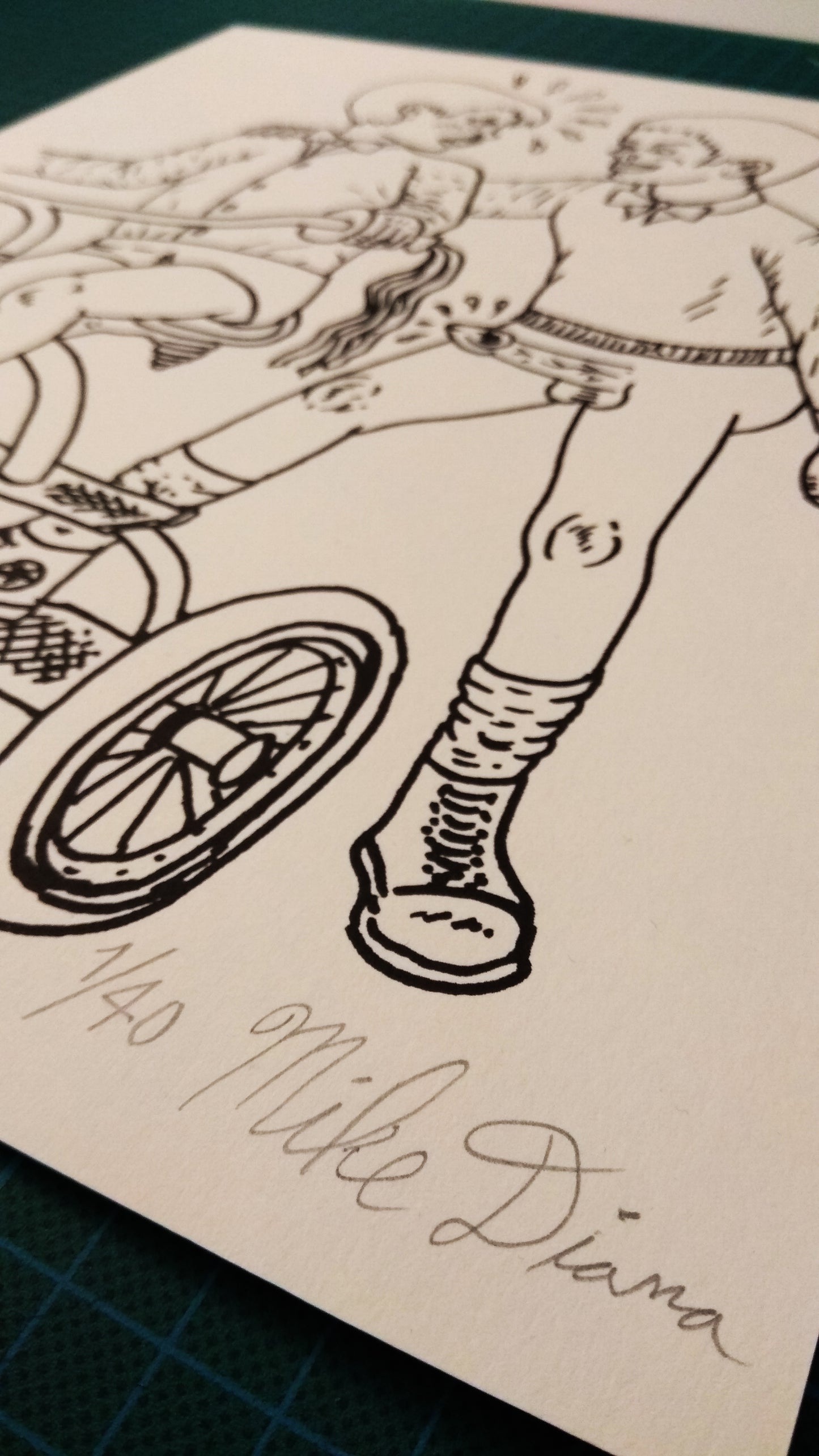 Bicycle Run / Mike Diana