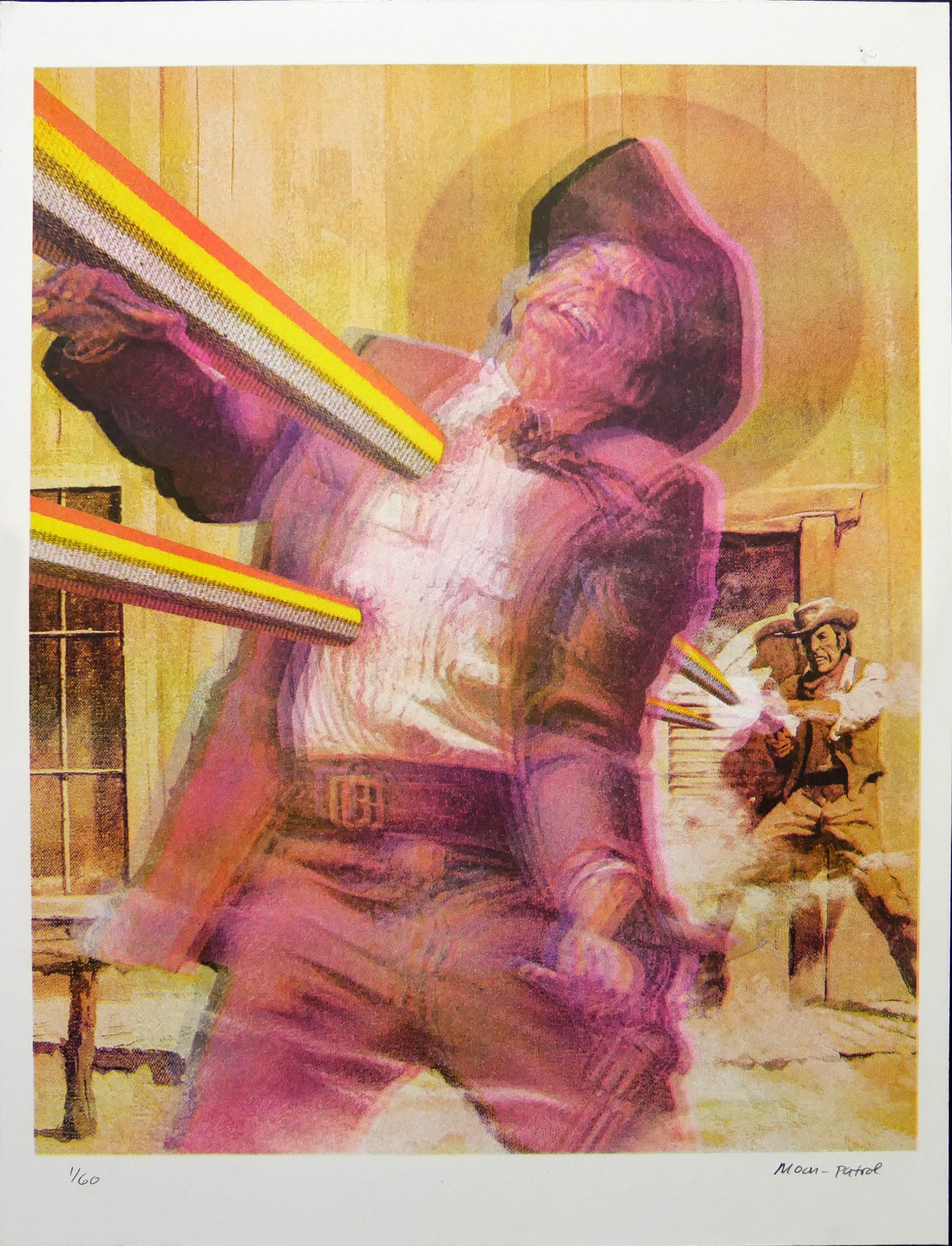 Rainbow shoot out / Riso de Moon Patrol
