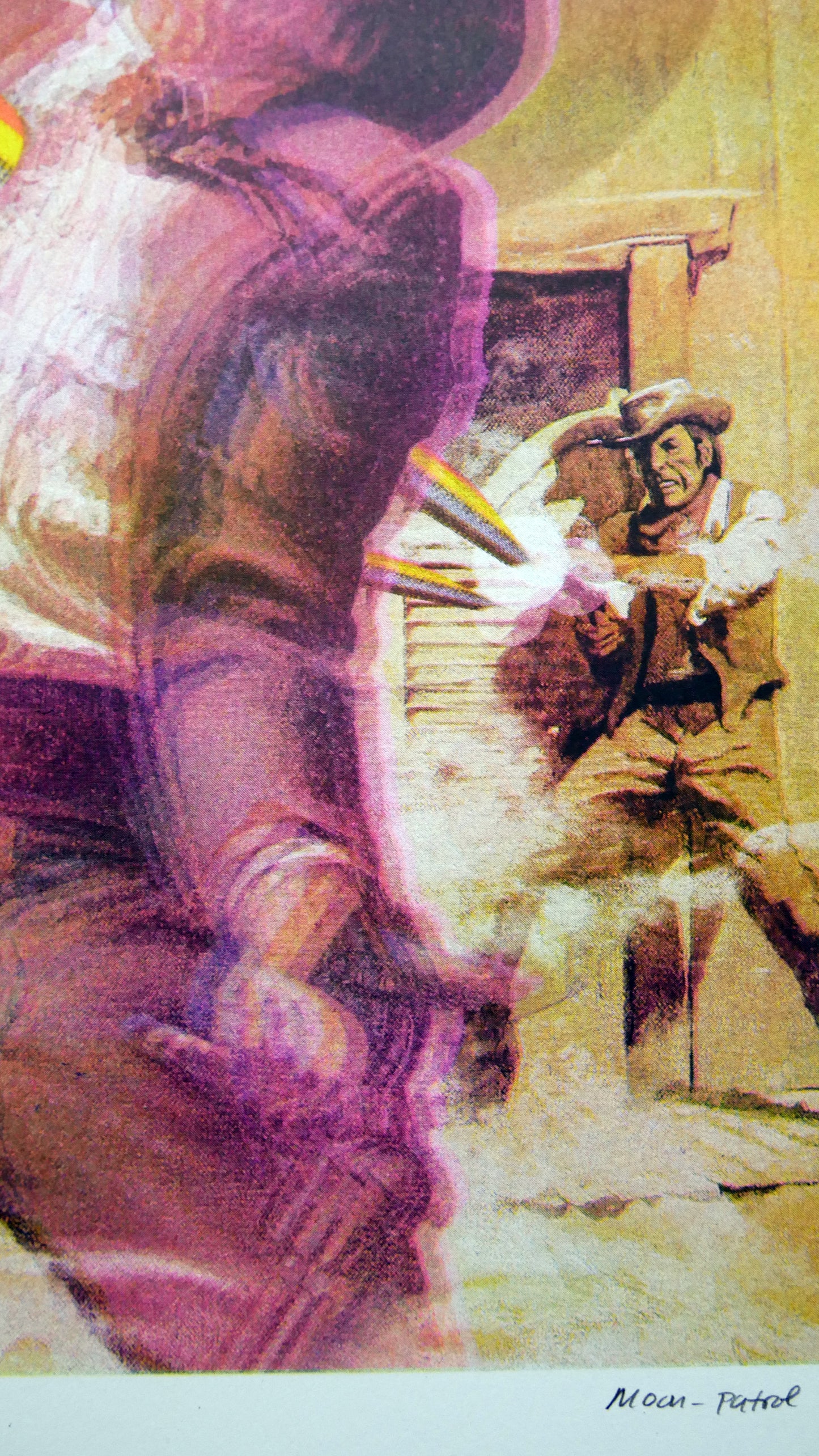 Rainbow shoot out / Riso de Moon Patrol