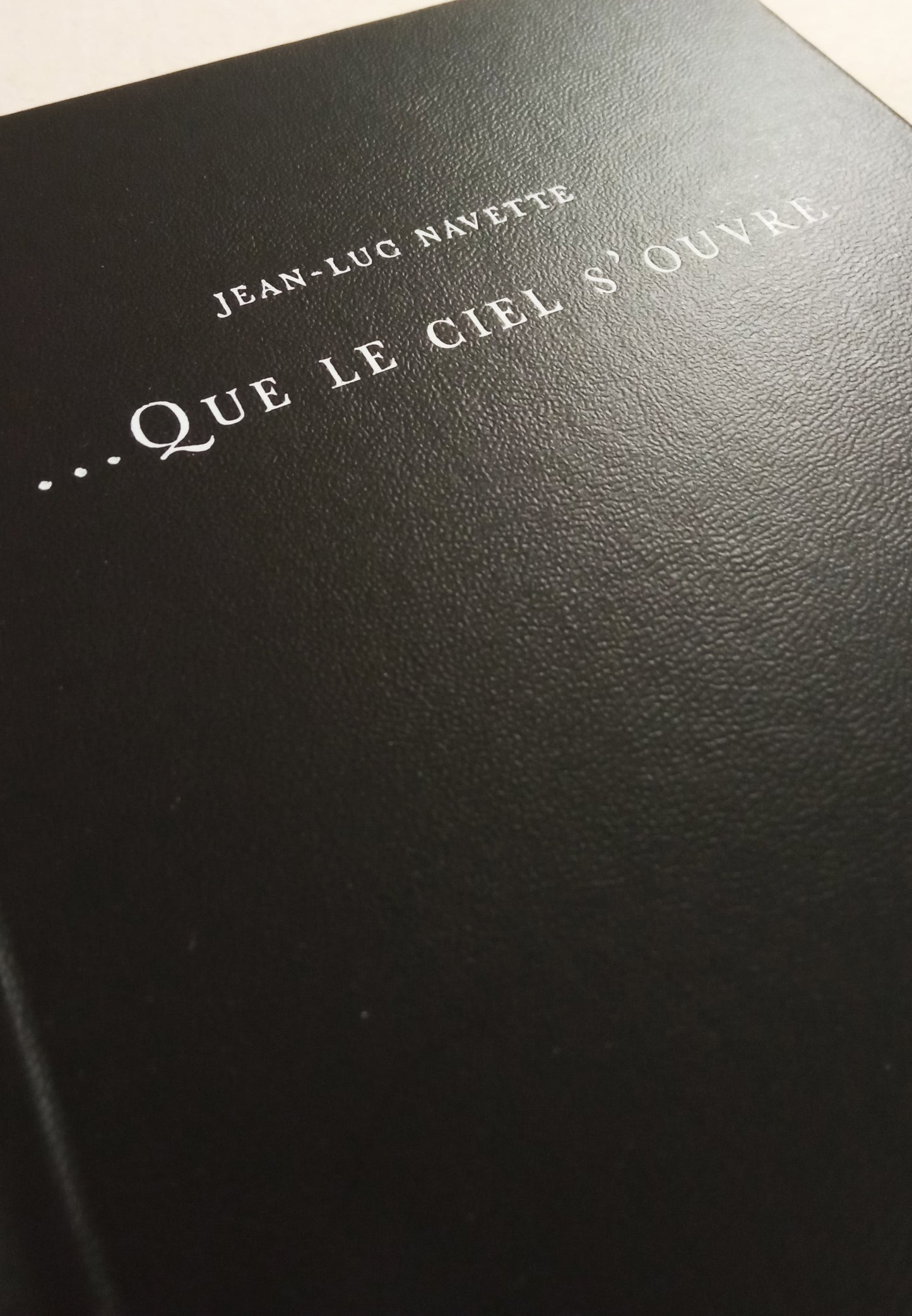 Que le ciel s'ouvre / Livre de Jean-Luc Navette