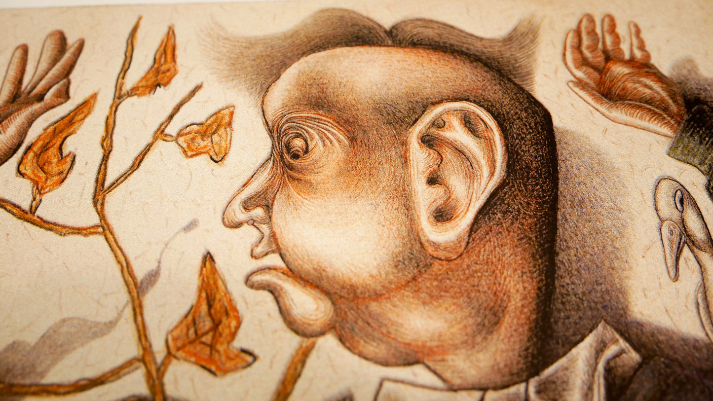Perpetually Startled / Risograph Jason Herr