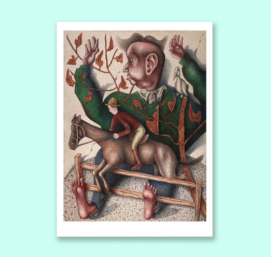 Perpetually Startled / Risograph Jason Herr