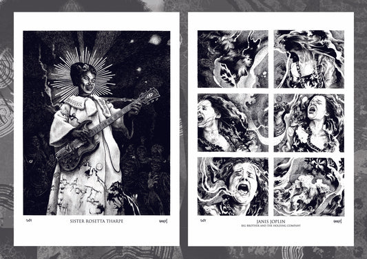 GIRLS TO THE FRONT / Risograph of your choice by Greg M