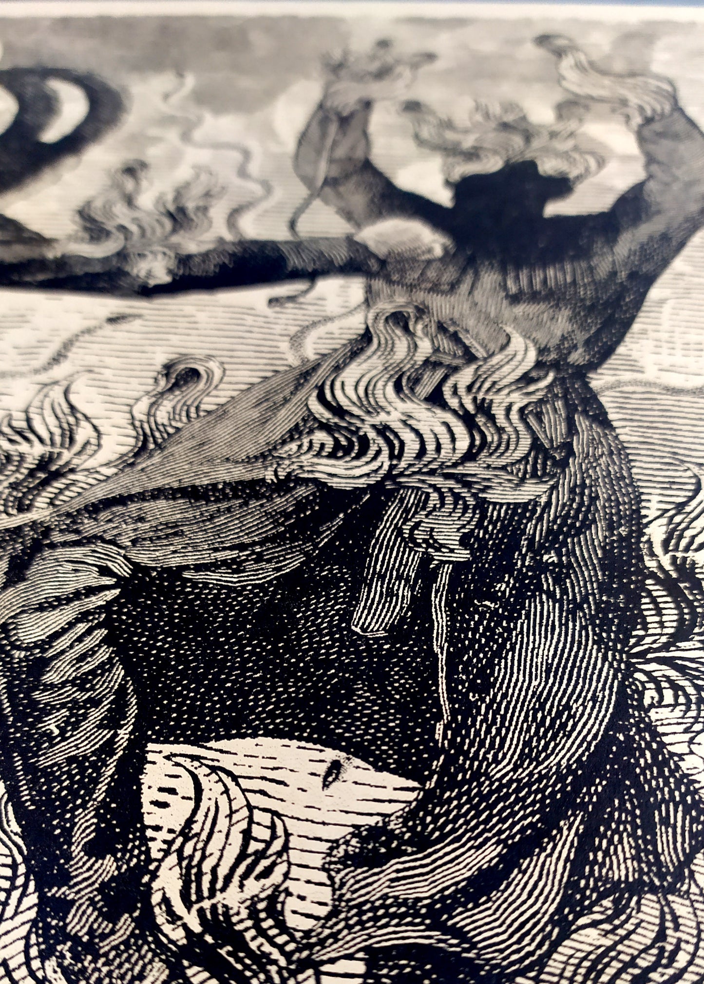 The Eternal Dance of Flames / Riso Andrew Blucha