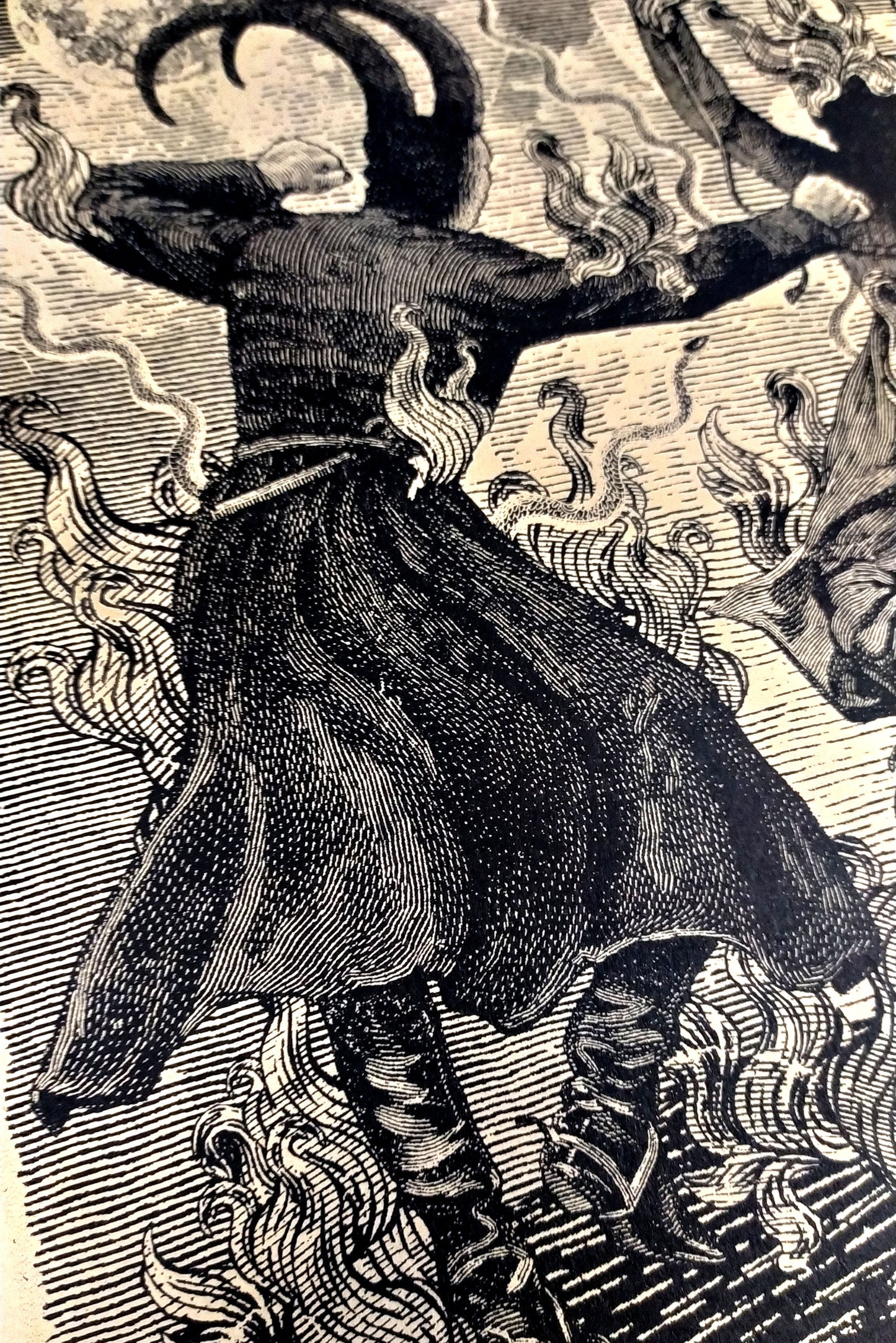 The Eternal Dance of Flames / Riso Andrew Blucha