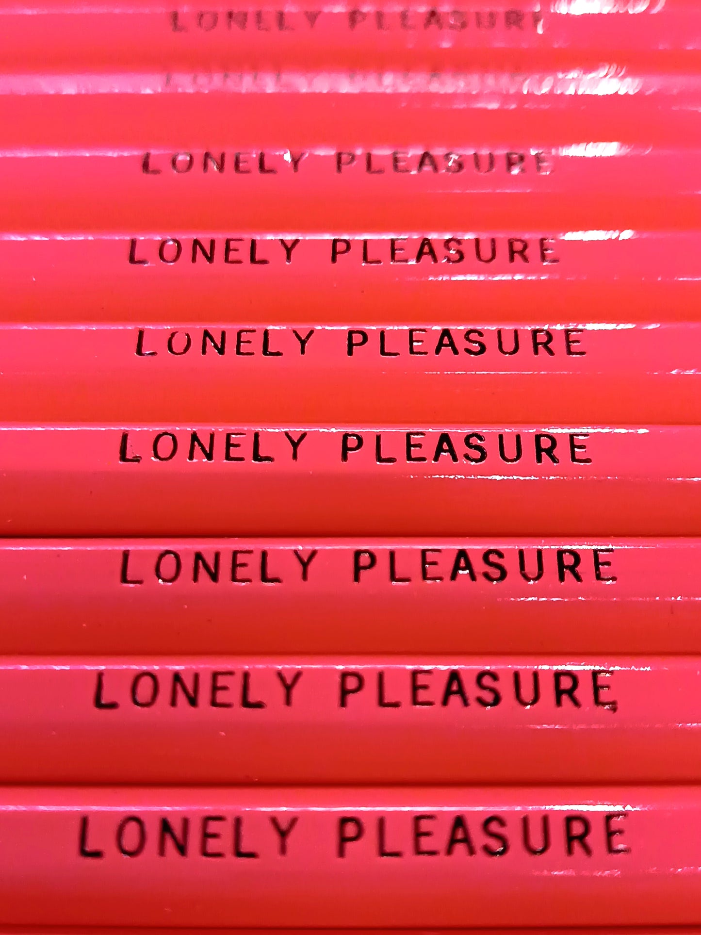 LONELY PLEASURE / PINK Pencil with Eraser