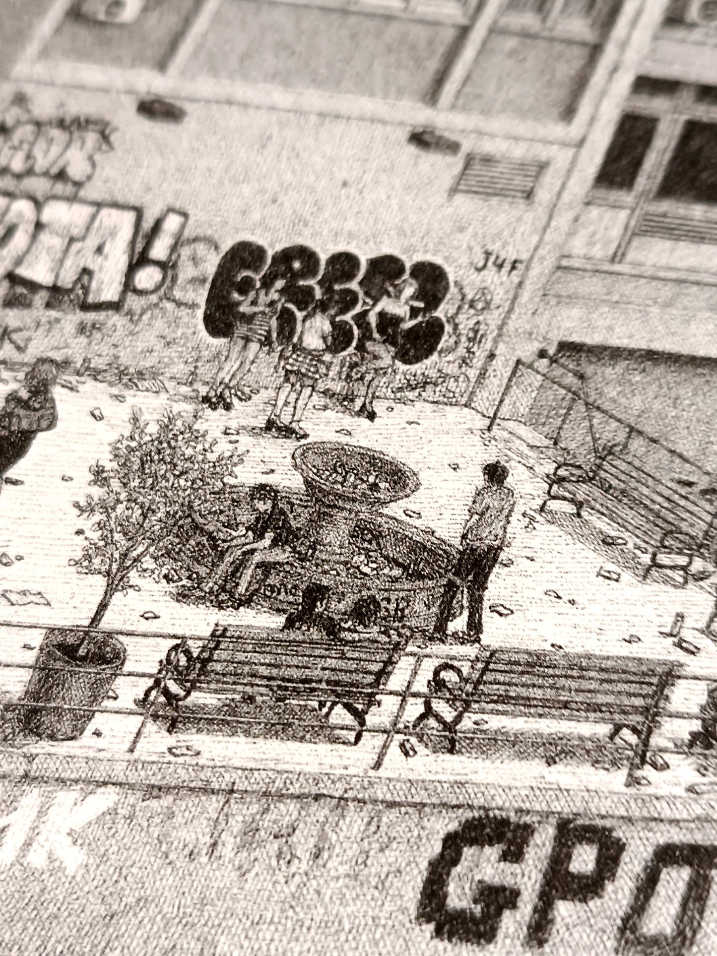 WAITING / Riso by Ben Tolman