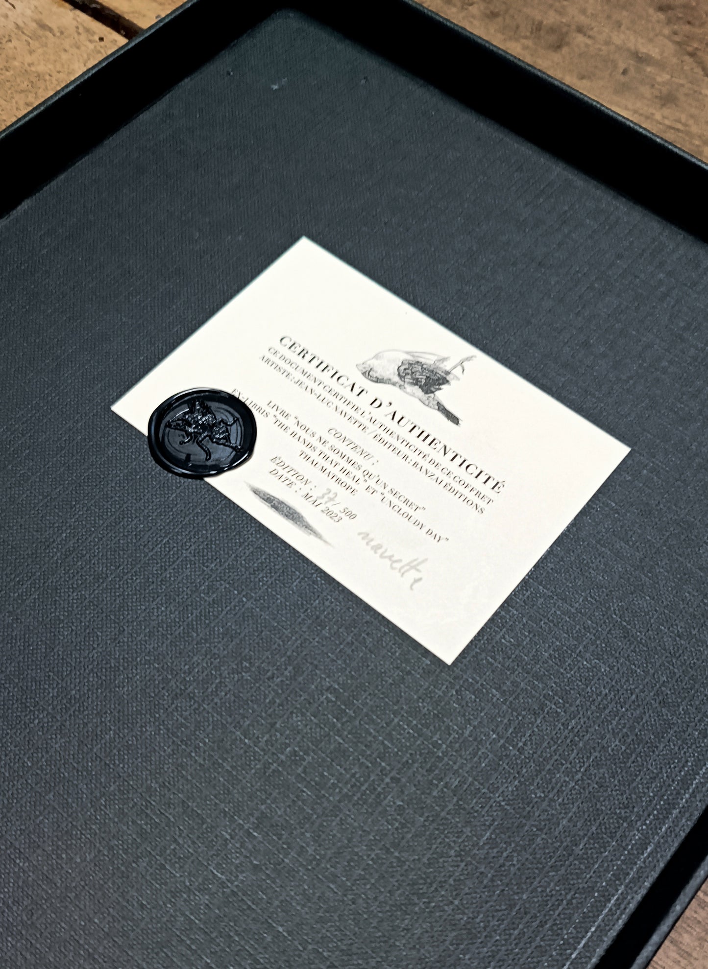 Collector's Box "We are only a secret" / Jean-Luc Navette