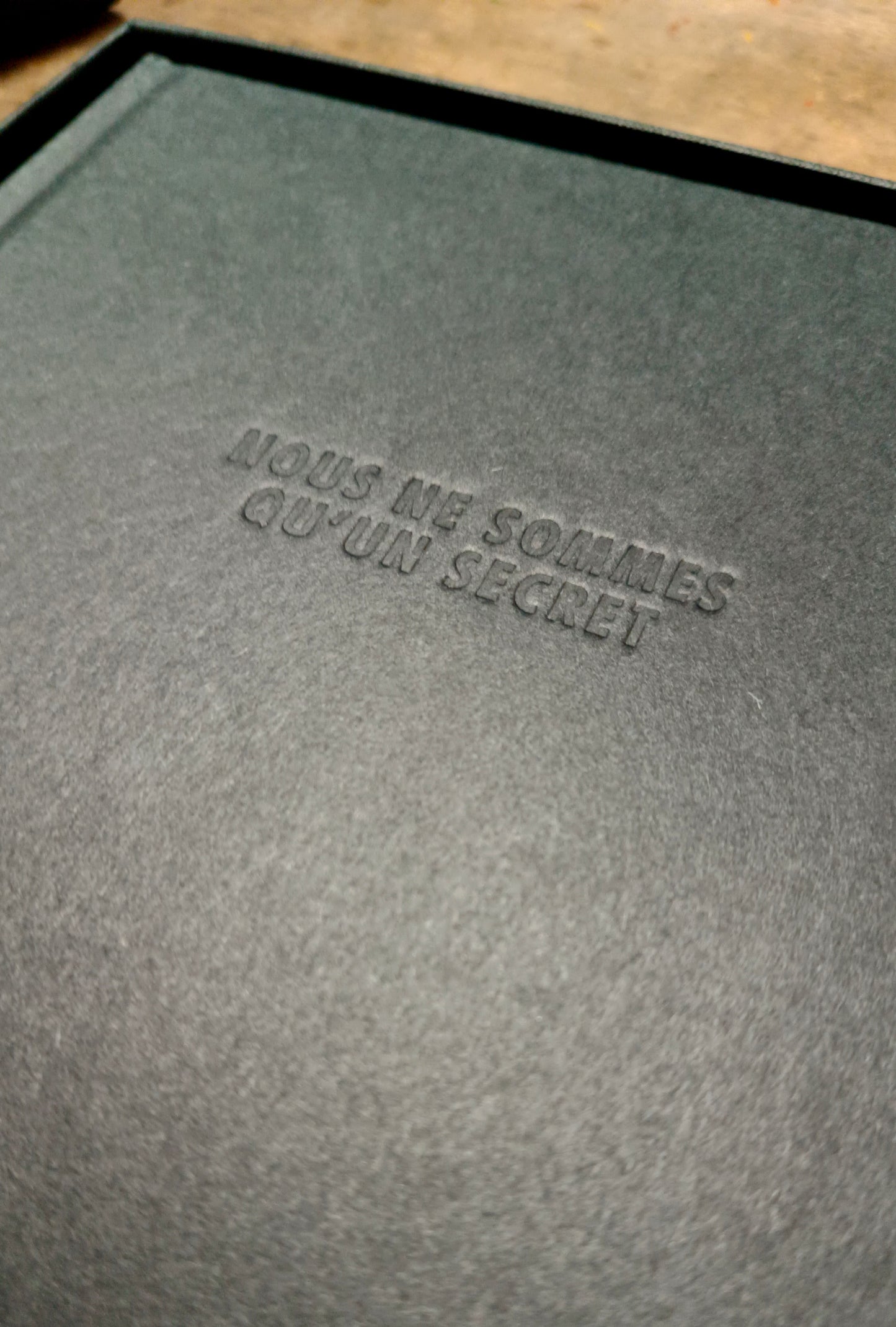 Collector's Box "We are only a secret" / Jean-Luc Navette