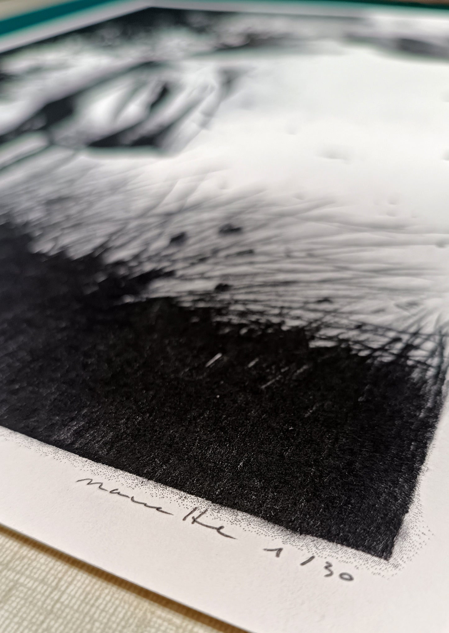 UNCLOUDY DAY / Risograph Jean-Luc Navette