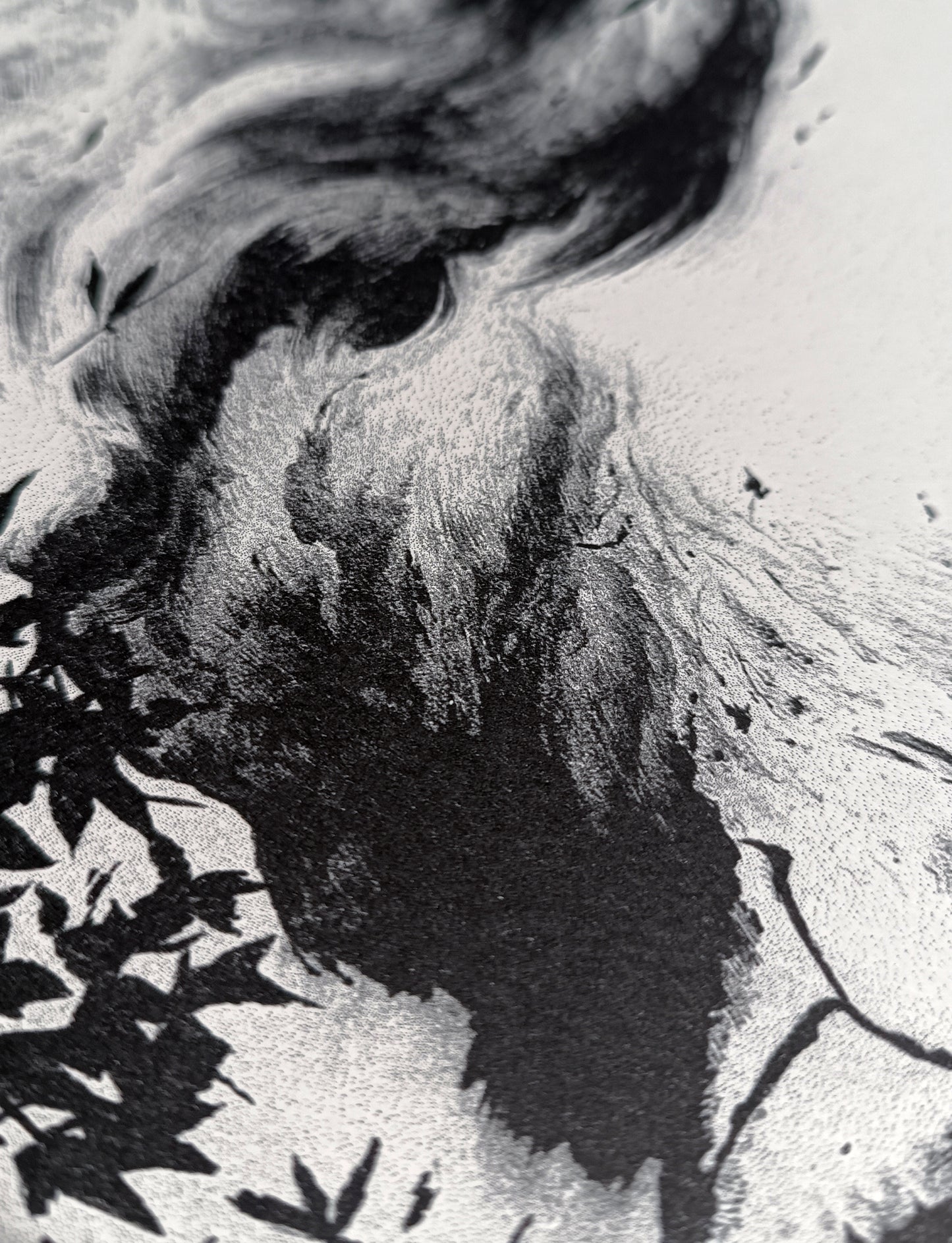 UNCLOUDY DAY / Risograph Jean-Luc Navette