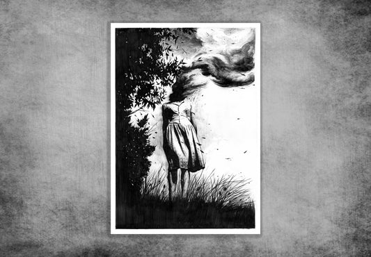 UNCLOUDY DAY / Risograph Jean-Luc Navette