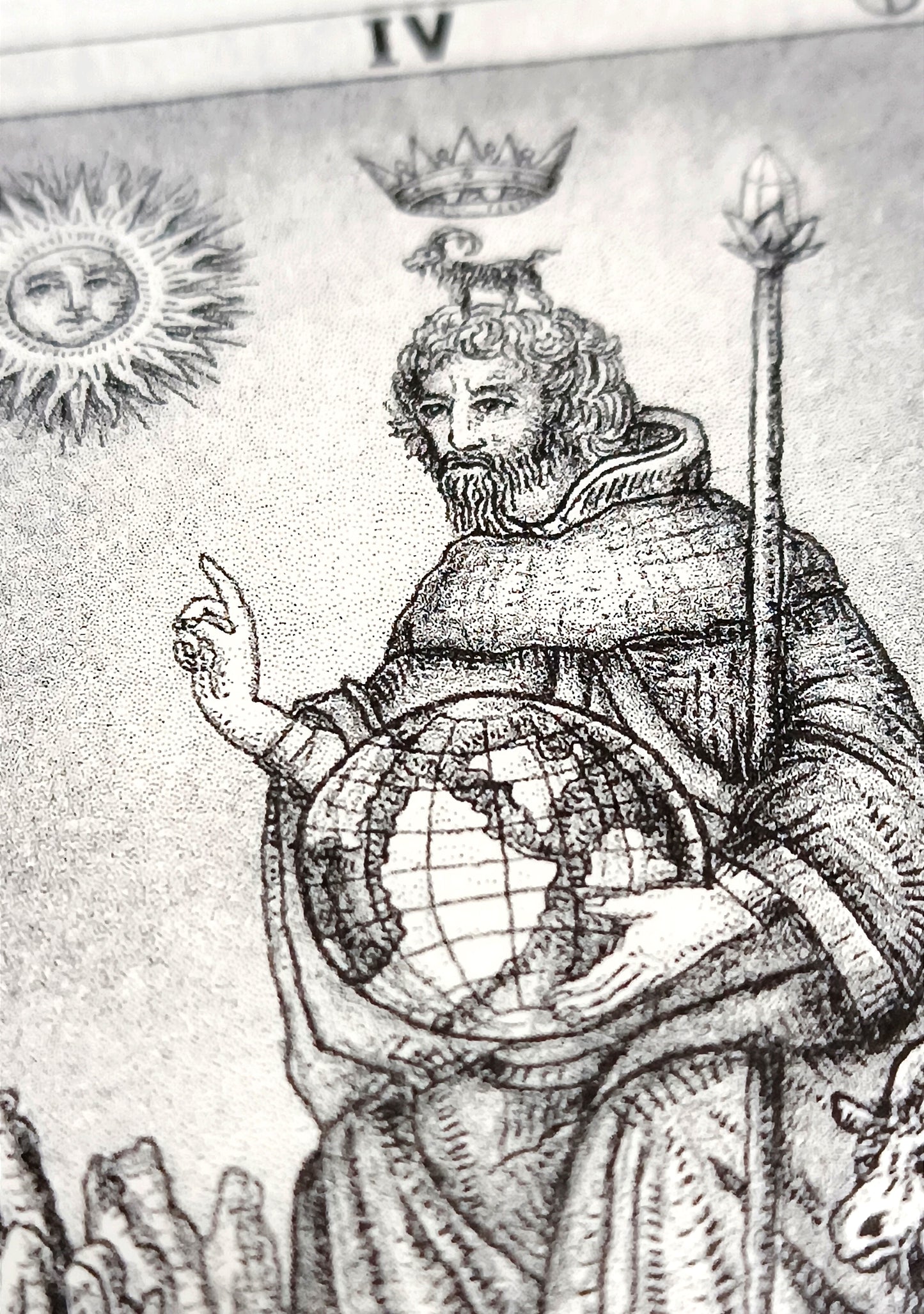 Tarot / Risographie de Daniel Martin Diaz