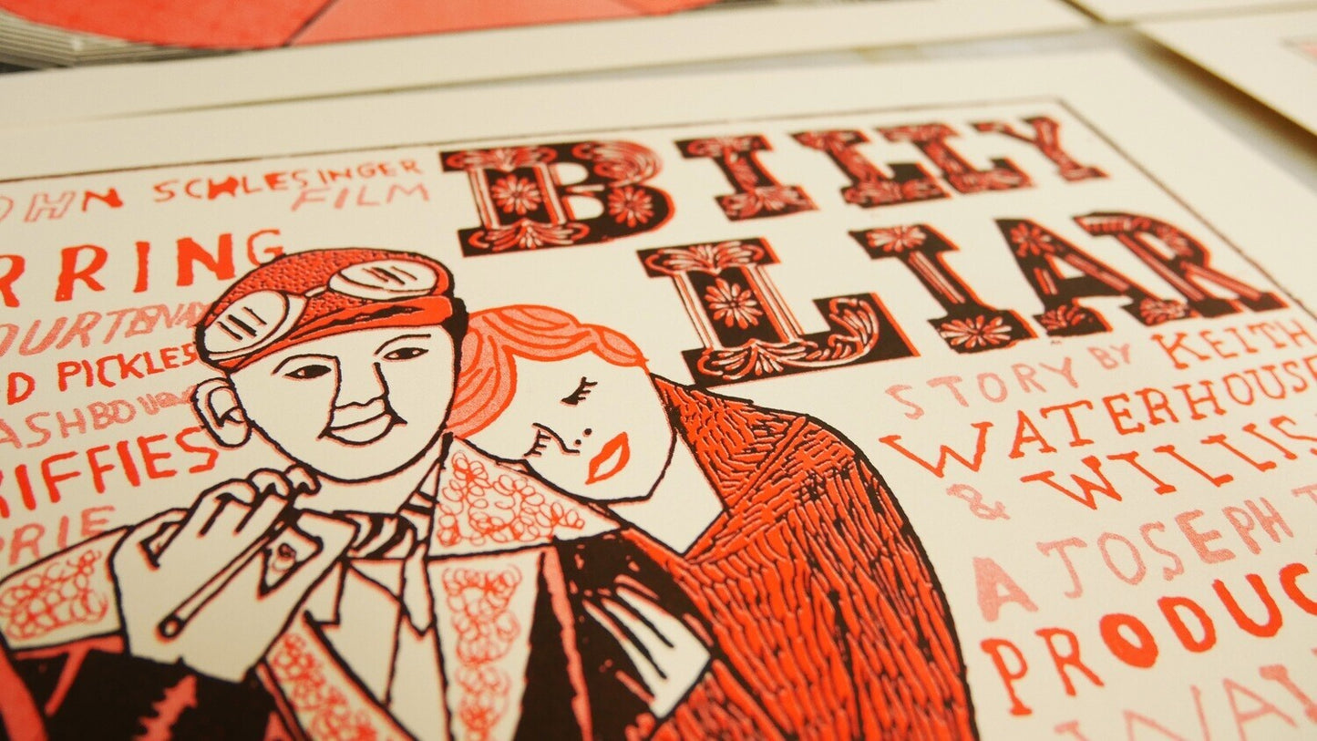 BILLY LIAR / Risographie John BROADLEY