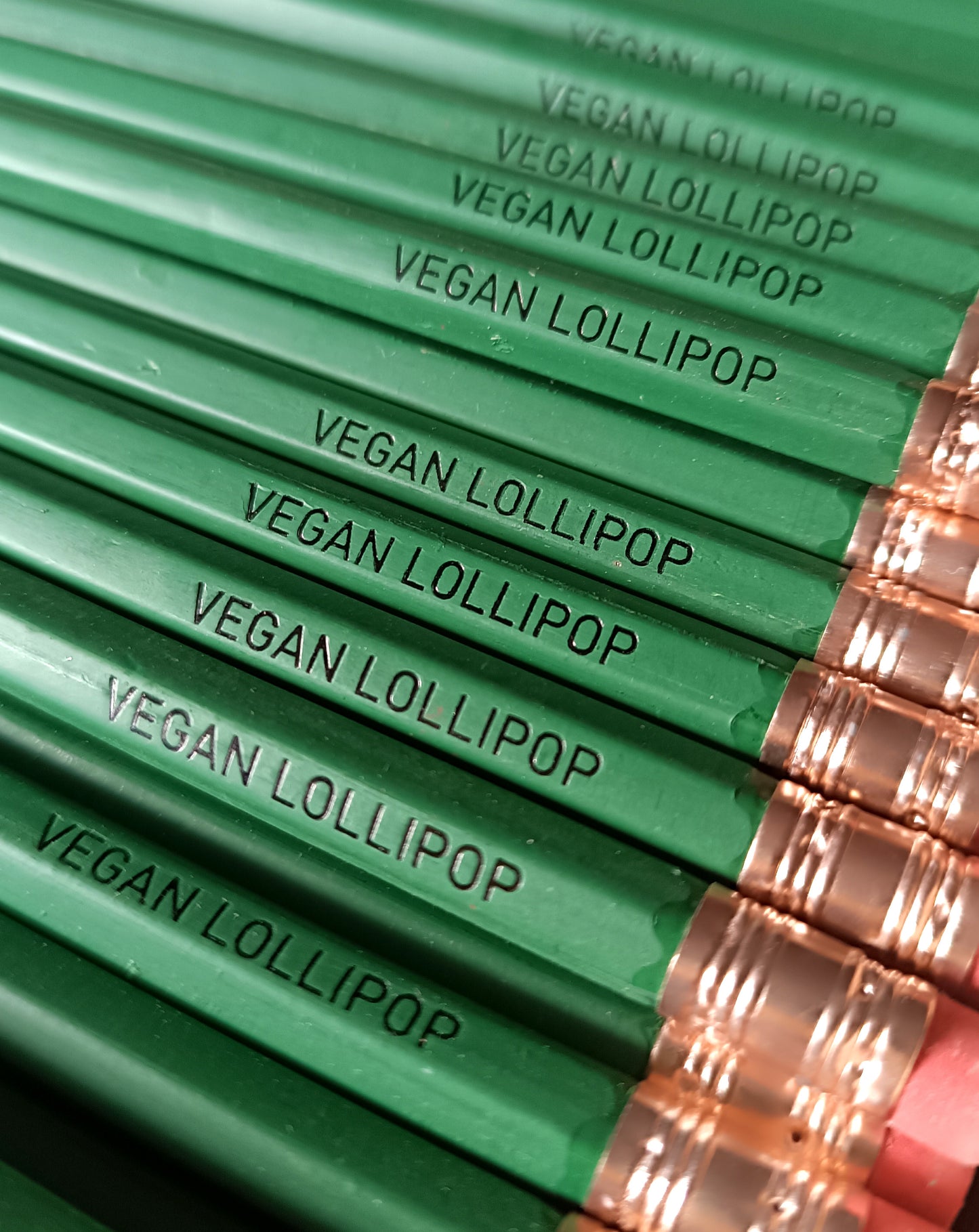 VEGAN LOLLIPOP / GREEN Pencil with Eraser
