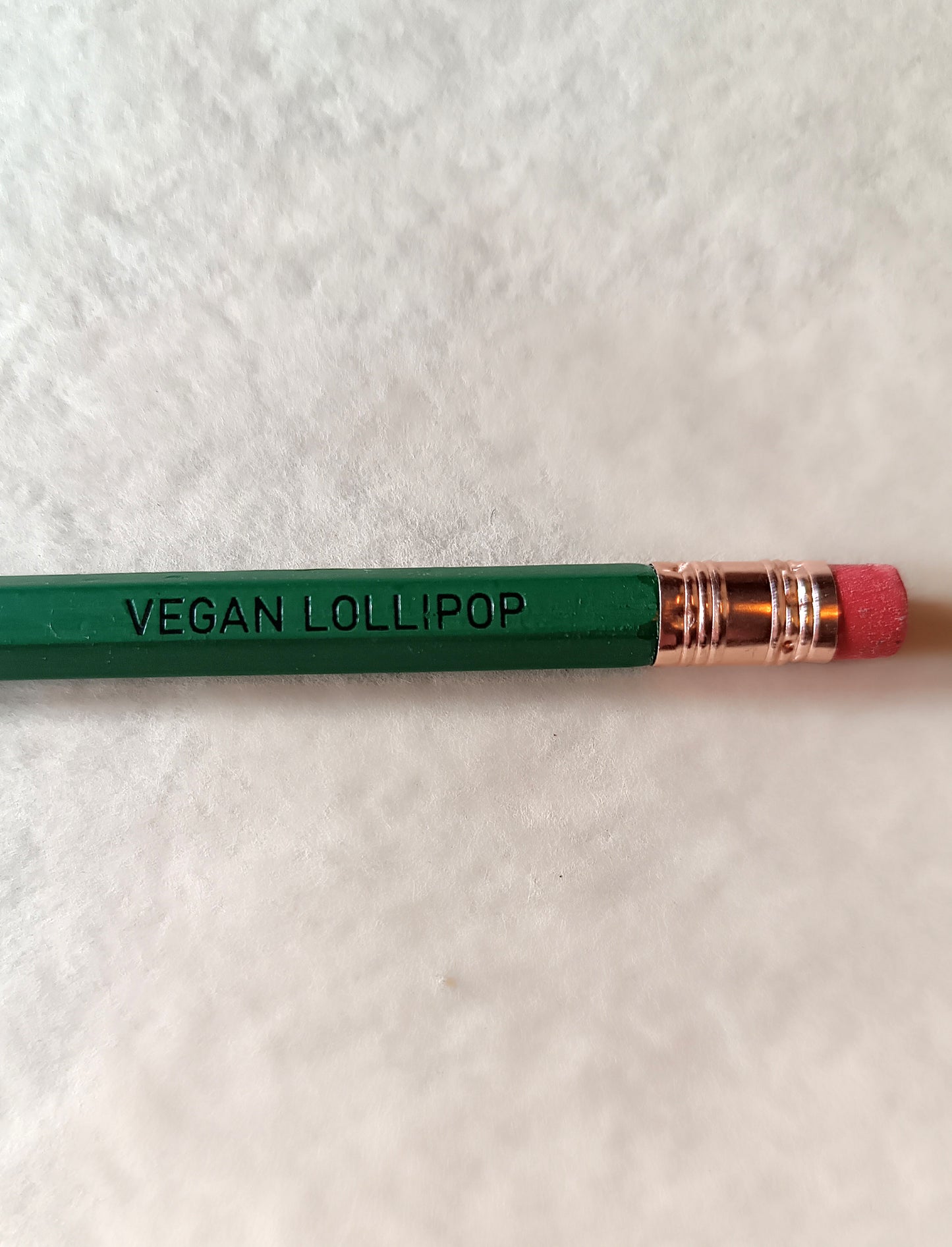 VEGAN LOLLIPOP / GREEN Pencil with Eraser