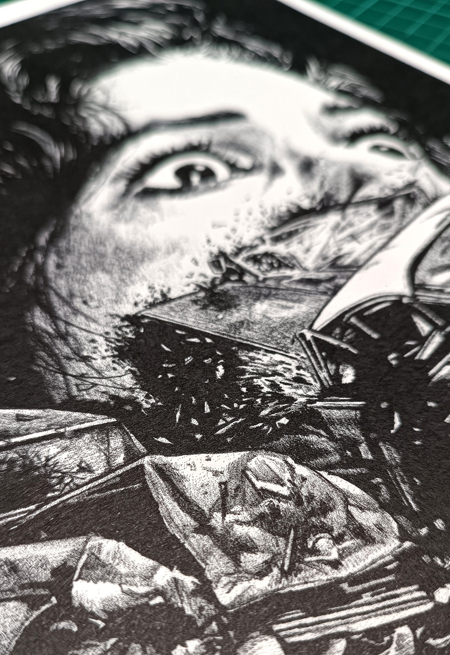 CRASH / Risograph by Jean-Luc Navette