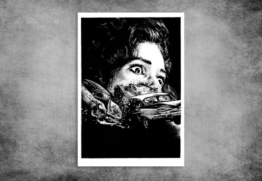 CRASH / Risograph by Jean-Luc Navette