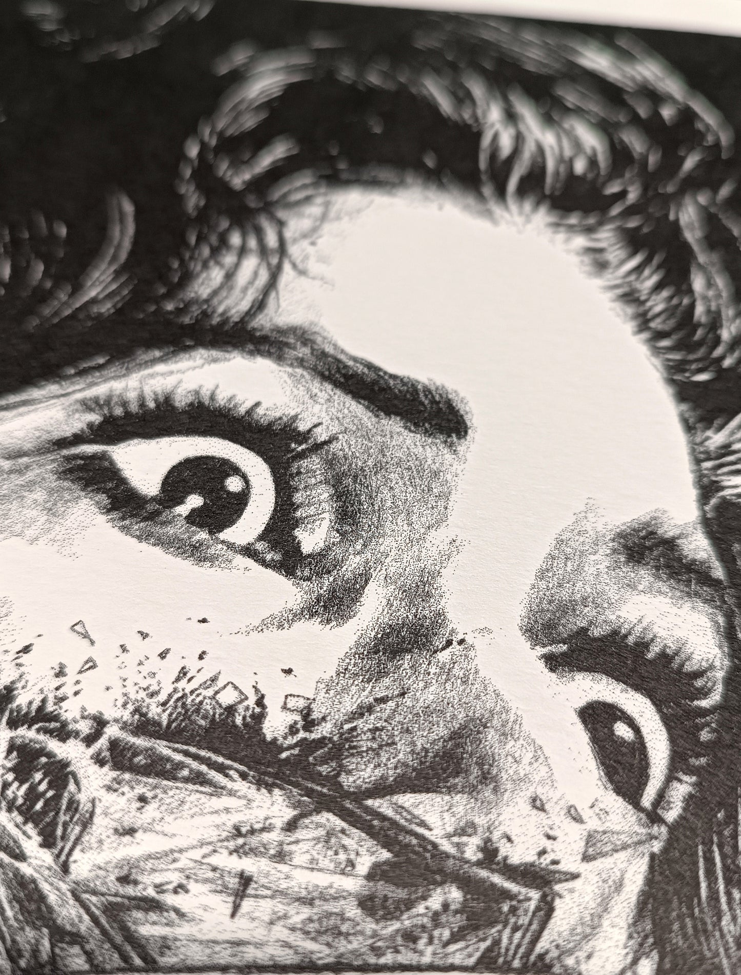 CRASH / Risograph by Jean-Luc Navette