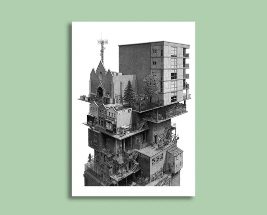 TOWER / Riso by Ben Tolman