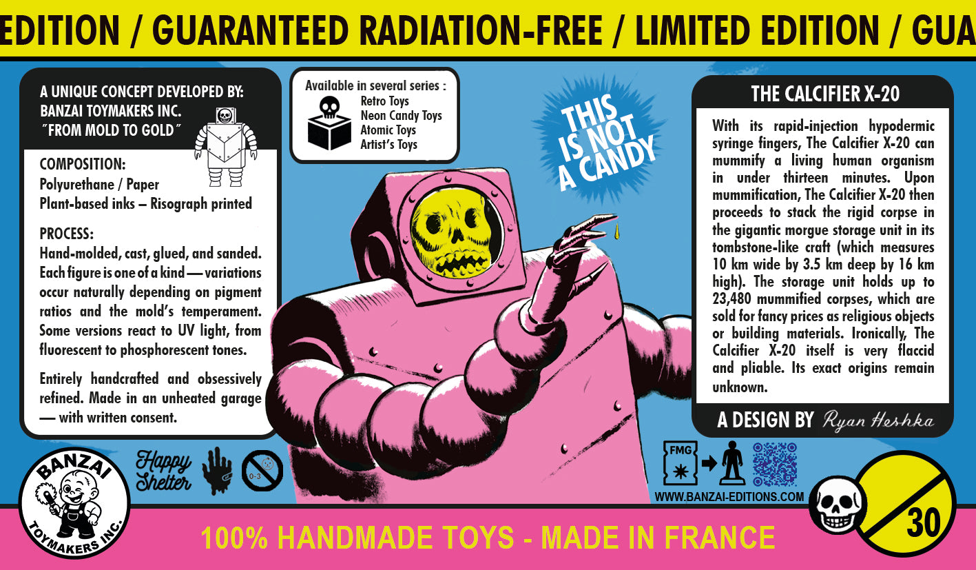 [Neon] Calcifier X-20 / Ryan Heshka