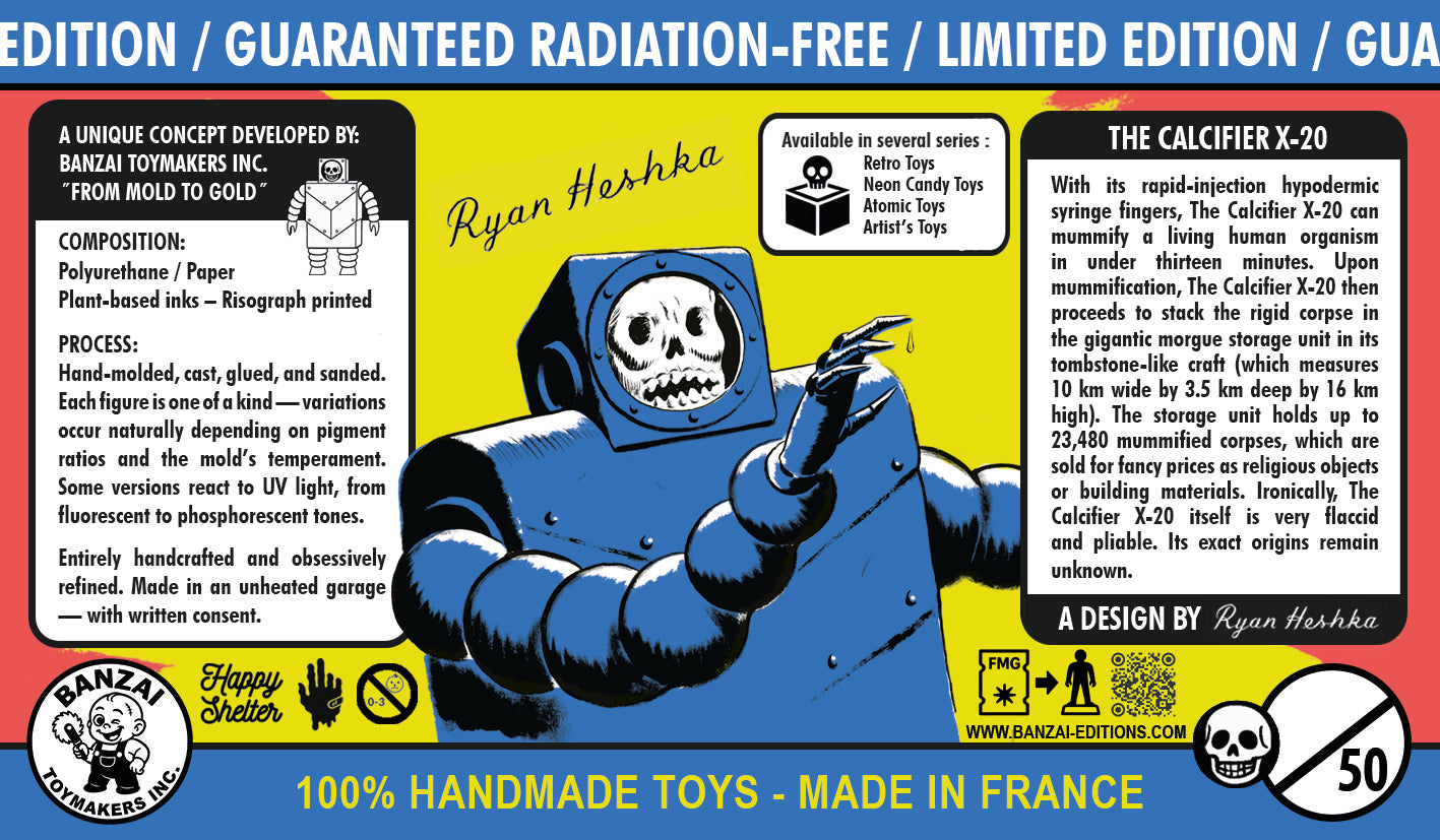 [Retro] Calcifier X-20 / Ryan Heshka